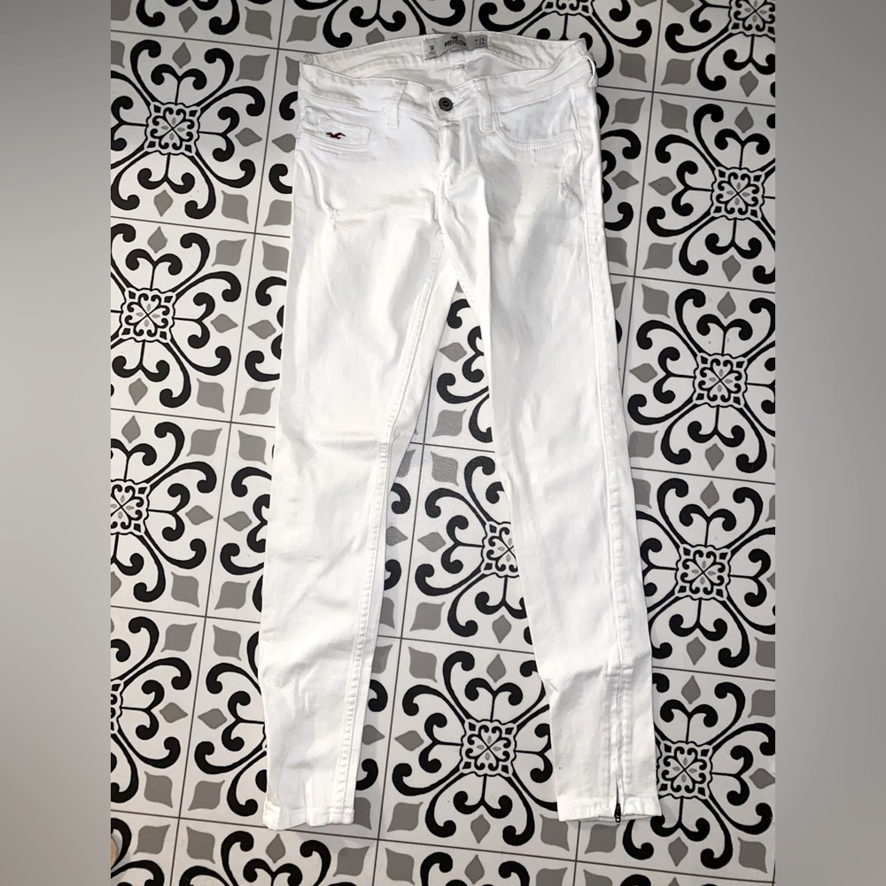 HOLLISTER WHITE JEANS